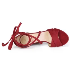 Allegra K Women's Crisscross Front Block Heeled Lace Up Sandals 19 Allegra K Women's Crisscross Front Block Heeled Lace Up Sandals -Noble Heels GUEST 022b3199 916e 4a9c a809 958b85ec48b4