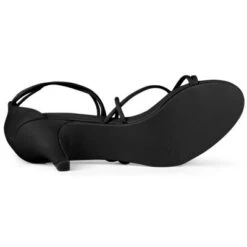 Allegra K Women's Strappy Kitten Heel Lace Up Sandals -Noble Heels GUEST 0304f6fa 1e17 4ab4 ba71 82df46c4c720