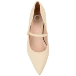 Journee Collection Womens Manza Kitten Heel Mary Jane Pointed Toe Pumps -Noble Heels GUEST 03a0b3e7 6a08 4b78 801f 2c393a5e6563