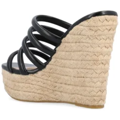 Journee Collection Womens Cynthie Tru Comfort Foam Slip On Espadrille Wedge Sandals 20 Journee Collection Womens Cynthie Tru Comfort Foam Slip On Espadrille Wedge Sandals -Noble Heels GUEST 046f9fed c4e0 436e 8738 5cb1a75ddae3