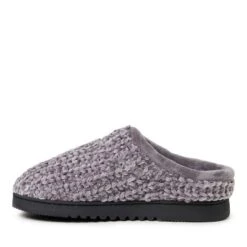 Dearfoams Women's Chenille High Vamp Clog