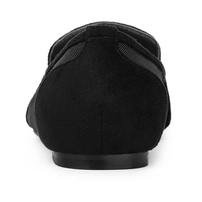 Allegra K Women's Pointed Toe Mesh Slip On Ballet Flats 5 Allegra K Women's Pointed Toe Mesh Slip On Ballet Flats - Image 3