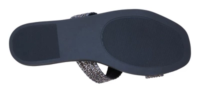 GC Shoes Janell Knotted Woven Slide Flat Sandal 6 GC Shoes Janell Knotted Woven Slide Flat Sandal - Image 4