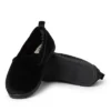 Dearfoams Women's Rachel Shiny Velour Closed Back Slipper