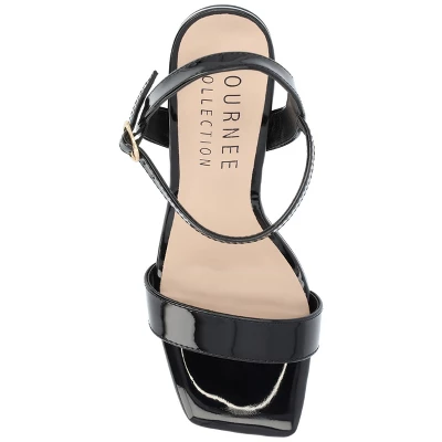 Journee Collection Womens Tivona Tru Comfort Foam Mid Heel Ankle Strap Sandals 5 Journee Collection Womens Tivona Tru Comfort Foam Mid Heel Ankle Strap Sandals - Image 3
