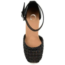 Journee Collection Womens Sierra Wedge Heel Espadrille Sandals -Noble Heels GUEST 181e97e3 474b 4560 9bcc 8bdb91ce714b