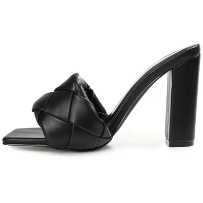 Journee Collection Womens Maysie Tru Comfort Foam Open Square Toe Block Heel Sandals 3 Journee Collection Womens Maysie Tru Comfort Foam Open Square Toe Block Heel Sandals