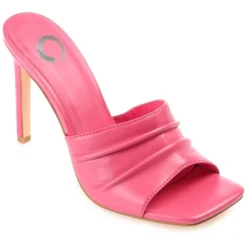 Journee Collection Womens Camber Tru Comfort Foam Open Toe High Stiletto Pumps -Noble Heels GUEST 1af67e45 ba44 4ec8 8513 47b77d212a1b