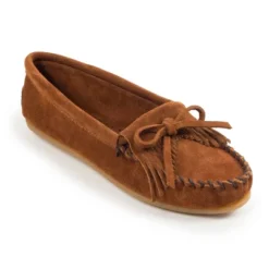 Minnetonka Women's Suede Kilty Moccasins -Noble Heels GUEST 1c4db92b 4a51 46c2 8b60 86f532a54085