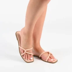 Journee Collection Womens Lauda Tru Comfort Foam Vegan Leather Slip On Sandals 22 Journee Collection Womens Lauda Tru Comfort Foam Vegan Leather Slip On Sandals -Noble Heels GUEST 1cd32694 5f56 4d2e b6c9 60ff47d3c7c6