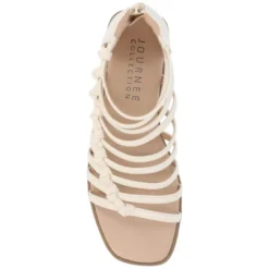 Journee Collection Womens Petrra Tru Comfort Foam Gladiator Back Zip Sandals -Noble Heels GUEST 1e59cd51 be9f 4041 aae0 9cb5b70a527d