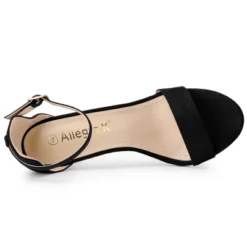 Allegra K Women's Suede Ankle Strap High Stiletto Sandals 20 Allegra K Women's Suede Ankle Strap High Stiletto Sandals -Noble Heels GUEST 21079927 61ca 47fe a6f7 976e80c2c40f