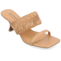 Journee Collection Womens Monyka Tru Comfort Foam Woven Slip On Pump -Noble Heels GUEST 211ed3df bef1 4642 b223 0ef938bcab75