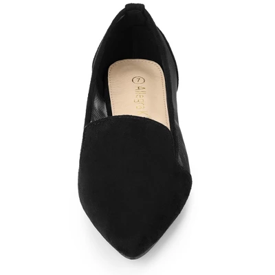 Allegra K Women's Pointed Toe Mesh Slip On Ballet Flats 4 Allegra K Women's Pointed Toe Mesh Slip On Ballet Flats - Image 2