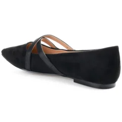 Journee Collection Womens Patricia Slip On Pointed Toe Ballet Flats -Noble Heels GUEST 2520eb69 b7db 4d7e b679 c64818040cd0