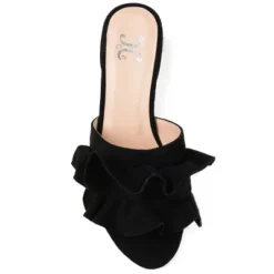 Journee Collection Womens Sabica Slip On Open Toe Slide Flats -Noble Heels GUEST 2638b3d1 682c 4893 b3c2 1584ced7f4d5