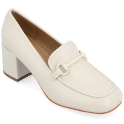 Journee Collection Womens Nysaa Tru Comfort Foam Low Heel Square Toe Pumps -Noble Heels GUEST 276b8a88 6802 4187 824e 7c0972409a67