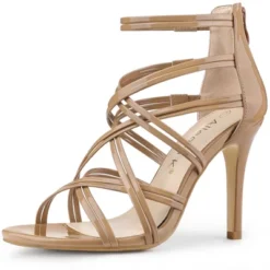 Allegra K Women's Open Toe Strappy Stiletto Heel Lace Up Sandals 25 Allegra K Women's Open Toe Strappy Stiletto Heel Lace Up Sandals -Noble Heels GUEST 27ddf367 86e8 4ba1 af30 02a49c3d7762