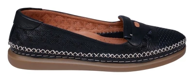 Cools 21 Ginger Perforated Memory Foam Leather Flats 3 Cools 21 Ginger Perforated Memory Foam Leather Flats