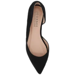 Journee Collection Womens Ester Slip On Pointed Toe D'Orsay Flats -Noble Heels GUEST 2f0b60a4 9cf6 4e8c 9067 3c56a0c1ed8f
