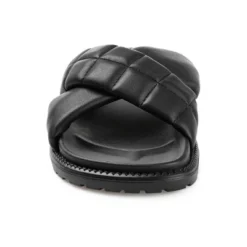 Journee Collection Womens Aveena Slide Flat Sandals 18 Journee Collection Womens Aveena Slide Flat Sandals -Noble Heels GUEST 2fa66667 fe23 4ca9 b072 603879d67b77