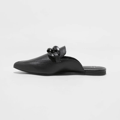 Women's Amber Slip-On Mule Flats - A New Day™ 3 Women's Amber Slip-On Mule Flats - A New Day™