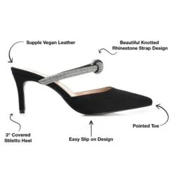 Journee Collection Womens Lunna Mules Mid Stiletto Pointed Toe Pumps 21 Journee Collection Womens Lunna Mules Mid Stiletto Pointed Toe Pumps -Noble Heels GUEST 31bc3791 22dc 4963 92ea f890cab680fd
