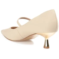 Journee Collection Womens Manza Kitten Heel Mary Jane Pointed Toe Pumps -Noble Heels GUEST 32f1cc3b 1eea 4653 90f5 6bb7d97b9c8c