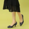 Allegra K Women's Pointed Toe Polka Dots Stiletto Heels Pumps -Noble Heels GUEST 343f8cac 1b05 45e1 aa21 569fbeb628a8
