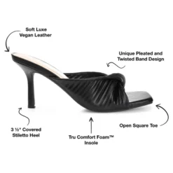 Journee Collection Womens Greer Tru Comfort Foam Open Toe High Stiletto Pumps -Noble Heels GUEST 34e3cbac 9212 4051 9fbf ab492273b0cb