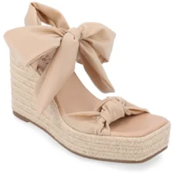 Journee Collection Womens Surria Tru Comfort Foam Espadrille Platform Wedge Sandals -Noble Heels GUEST 35b657d2 7082 40b2 9be3 f4a86bb7e189
