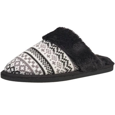 French Connection Women's Fairisle Scuff Slippers - Winter House Shoes For Women 7 French Connection Women's Fairisle Scuff Slippers - Winter House Shoes For Women - Image 5