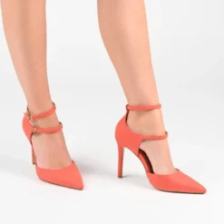 Journee Collection Womens Lilyann Multi Strap Stiletto Pointed Toe Pumps -Noble Heels GUEST 36122c5b 2bf4 4504 8611 d4294aeef0a2