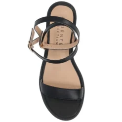 Journee Collection Womens Gigie Ankle Strap Stacked Heel Sandals -Noble Heels GUEST 38ea1001 4df2 498c 9931 d1fd4ca861b0