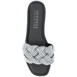 Journee Collection Womens Railley Tru Comfort Foam Slip On Slide Flat Sandals -Noble Heels GUEST 3963bfa7 c156 4a09 8516 97fbebd6de59