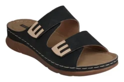 GC Shoes Gretchen Double Velcro Band Comfort Slide Flat Sandals 13 GC Shoes Gretchen Double Velcro Band Comfort Slide Flat Sandals -Noble Heels GUEST 3cdf6a8d 0dd3 4899 9835 c80591c0631a