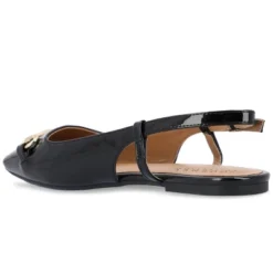 Journee Collection Womens Ceecy Tru Comfort Foam Sling Back Buckle Square Toe Flats -Noble Heels GUEST 3debf5db 0450 4cd7 9d73 c37c9b5693d9