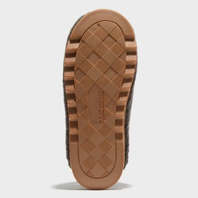 Dluxe By Dearfoams Women's Saffron Teddy Scuff Slippers 5 Dluxe By Dearfoams Women's Saffron Teddy Scuff Slippers - Image 3