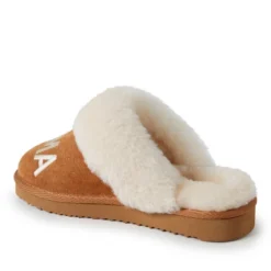 Fireside By Dearfoams Women's Mama Bear Genuine Shearling Scuff Slippers -Noble Heels GUEST 3f497bf8 c8c8 470d a9b5 0818592858d8