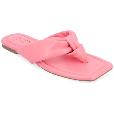 Journee Collection Womens Ares Tru Comfort Foam Light Puff Flip Flop Sandals 15 Journee Collection Womens Ares Tru Comfort Foam Light Puff Flip Flop Sandals - Image 13