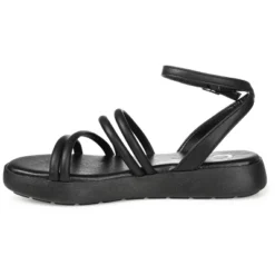 Journee Collection Womens Palomma Tru Comfort Foam Ankle Strap Flat Sandals