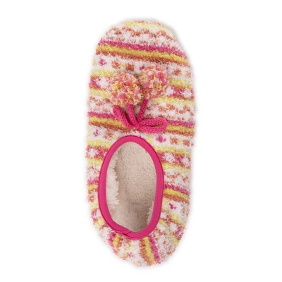 MUK LUKS Women's Terry Ballerina Slipper Sock 7 MUK LUKS Women's Terry Ballerina Slipper Sock - Image 5