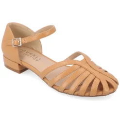 Journee Collection Womens Joannah Mary Jane Block Heel Round Toe Flats -Noble Heels GUEST 40ae91b3 b284 456a 999b df0301c16b09