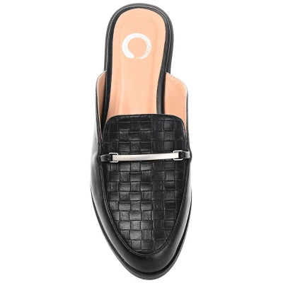 Journee Collection Womens Rubee Slip On Round Toe Mules Flats 5 Journee Collection Womens Rubee Slip On Round Toe Mules Flats - Image 3