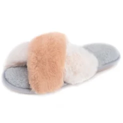 RockDove Women's Adeline Cross-Band Faux Fur Slide Slipper 16 RockDove Women's Adeline Cross-Band Faux Fur Slide Slipper -Noble Heels GUEST 43ec4d33 19fd 4d74 a693 17d9e2f3fba9