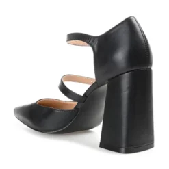 Journee Collection Womens Isadorah Mary Jane Mid Block Heel Square Toe Pumps -Noble Heels GUEST 441598a9 76e3 4d50 8357 6cf714c1c9ea