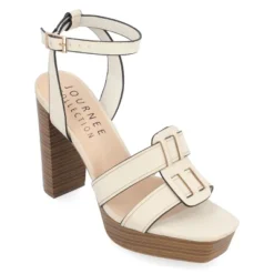 Journee Collection Womens Mandilyn Tru Comfort Foam High Heel Platform Sandals -Noble Heels GUEST 4468c280 8068 4331 8882 87741a024cad