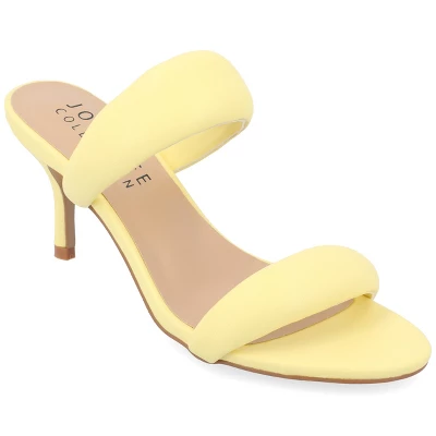 Journee Collection Womens Mellody Light Puff Strap Slip On Open Toe Pumps 15 Journee Collection Womens Mellody Light Puff Strap Slip On Open Toe Pumps - Image 13