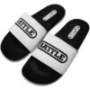 Battle Sports Slides 2.0 Footwear - White/Black -Noble Heels GUEST 4925b921 4fa7 424a bde8 0e24096a80d4