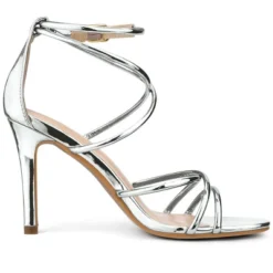 Allegra K Women's Open Toe Strappy Straps Stiletto Heel -Noble Heels GUEST 4abca01e 31b9 4ee1 ba0c 089e0f10d058